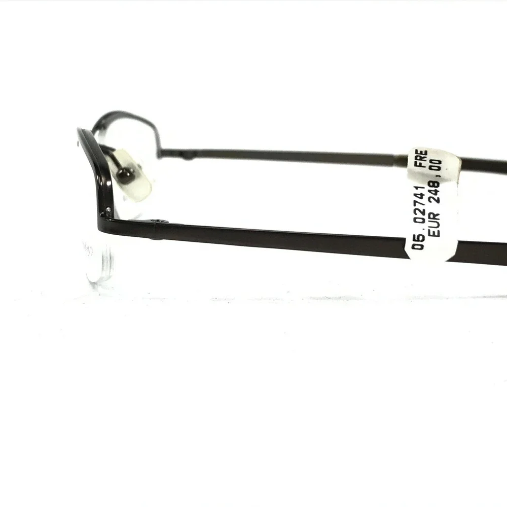 Freudenhaus Tim-Tim MCO Eyeglasses Frames Brown Gray Rectangular 51-19-125